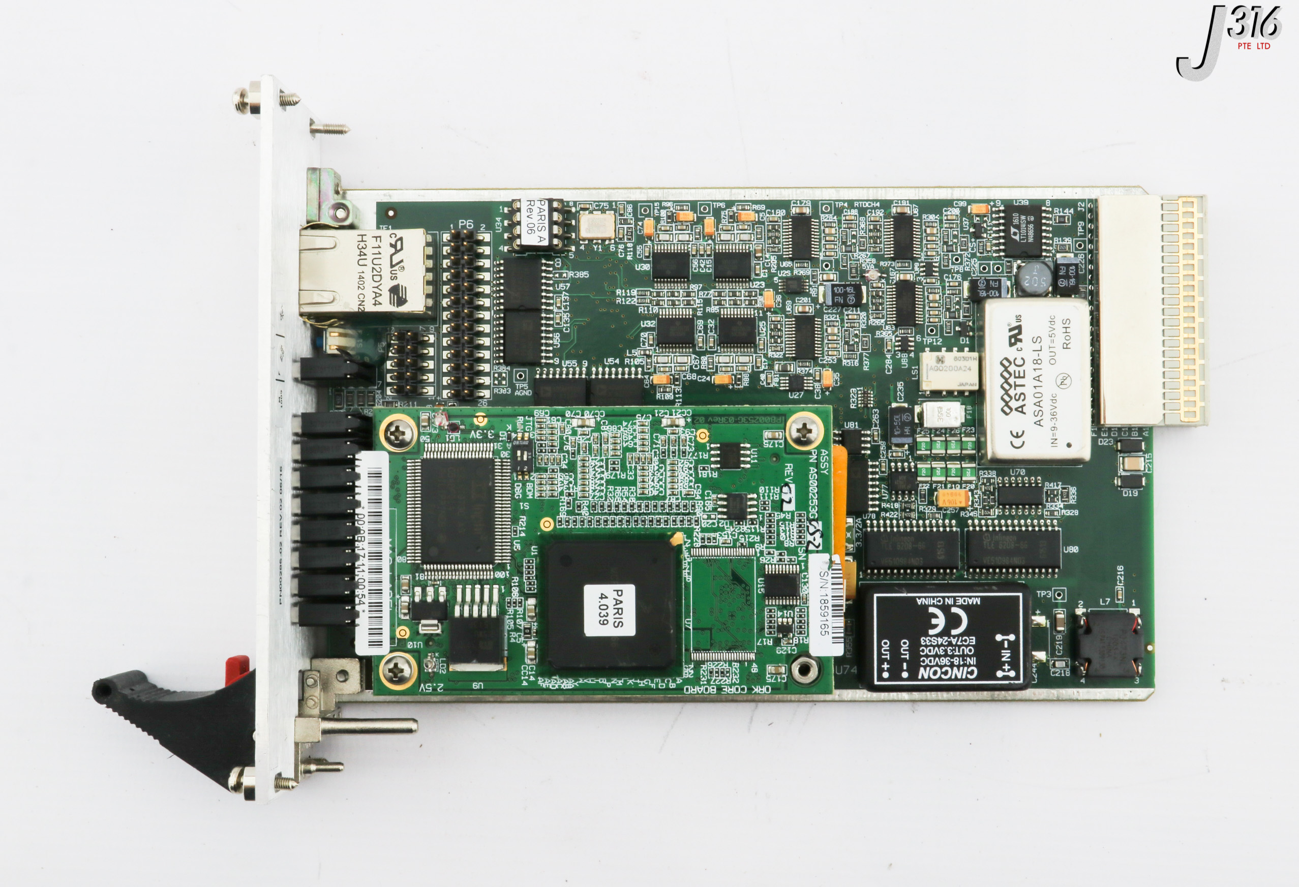 32779 MKS PCB, SOKUDO TC PROCESSOR CARD W/ AS00253G05-2, PN00285